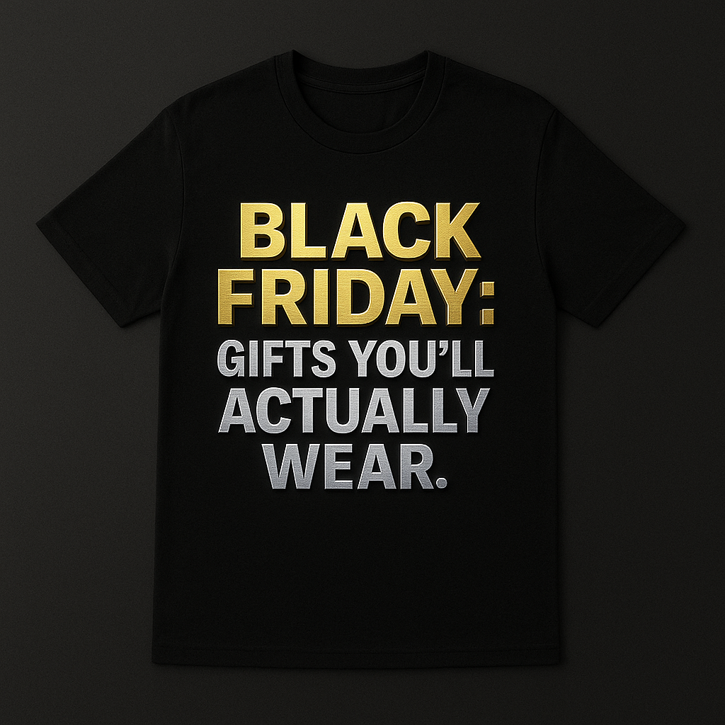 BLACK FRIDAY: GIFTS YOU’LL ACTUALLY WEAR.”| Hoodie | “Limited Drop | Ends Midnight”