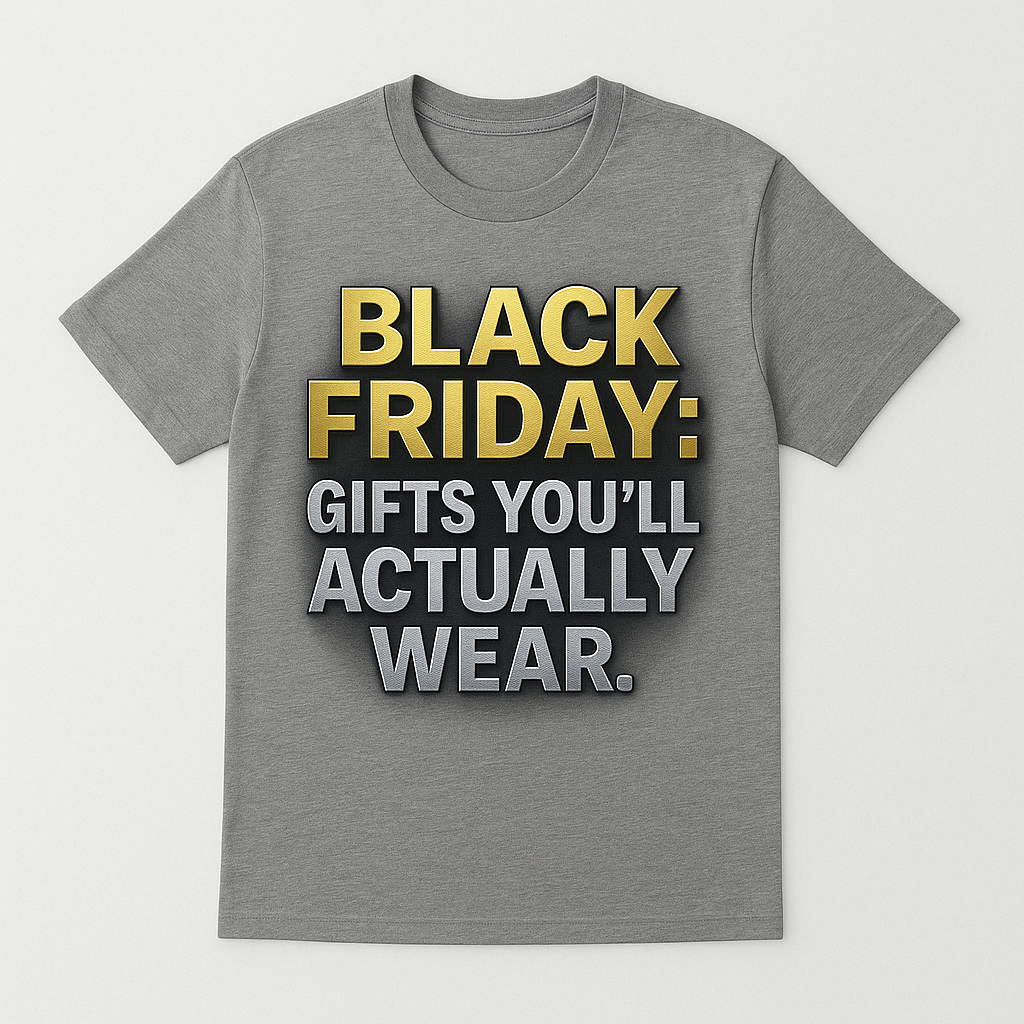 BLACK FRIDAY: GIFTS YOU’LL ACTUALLY WEAR.”| Hoodie | “Limited Drop | Ends Midnight”