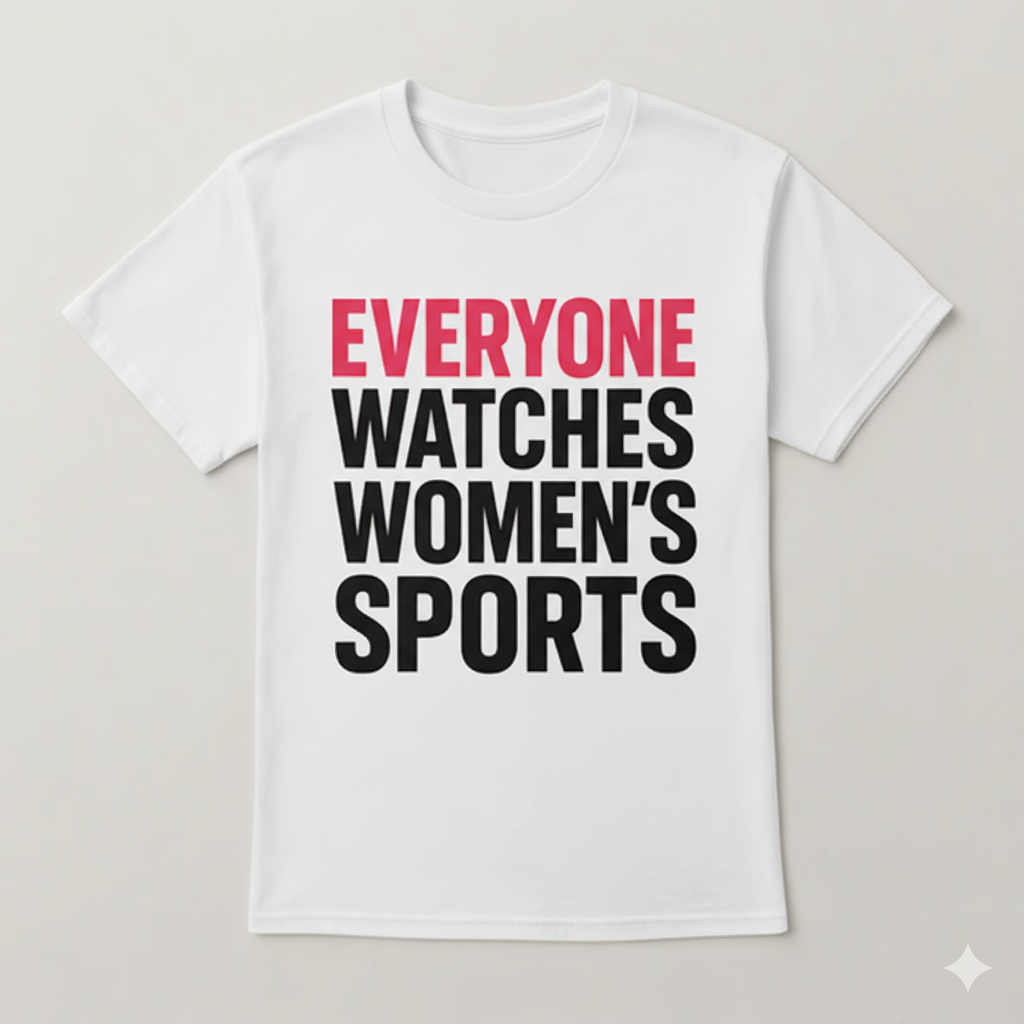 Everyone Watches Women’s Sports - Short Sleeve T-Shirt